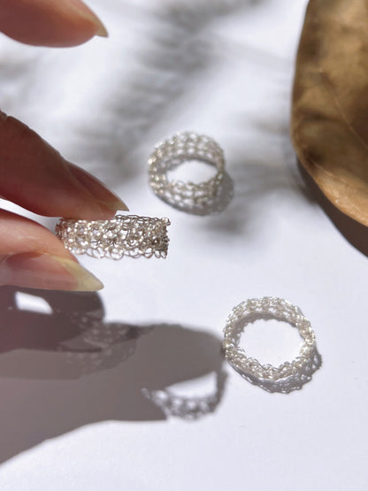Lunar Lace Ring