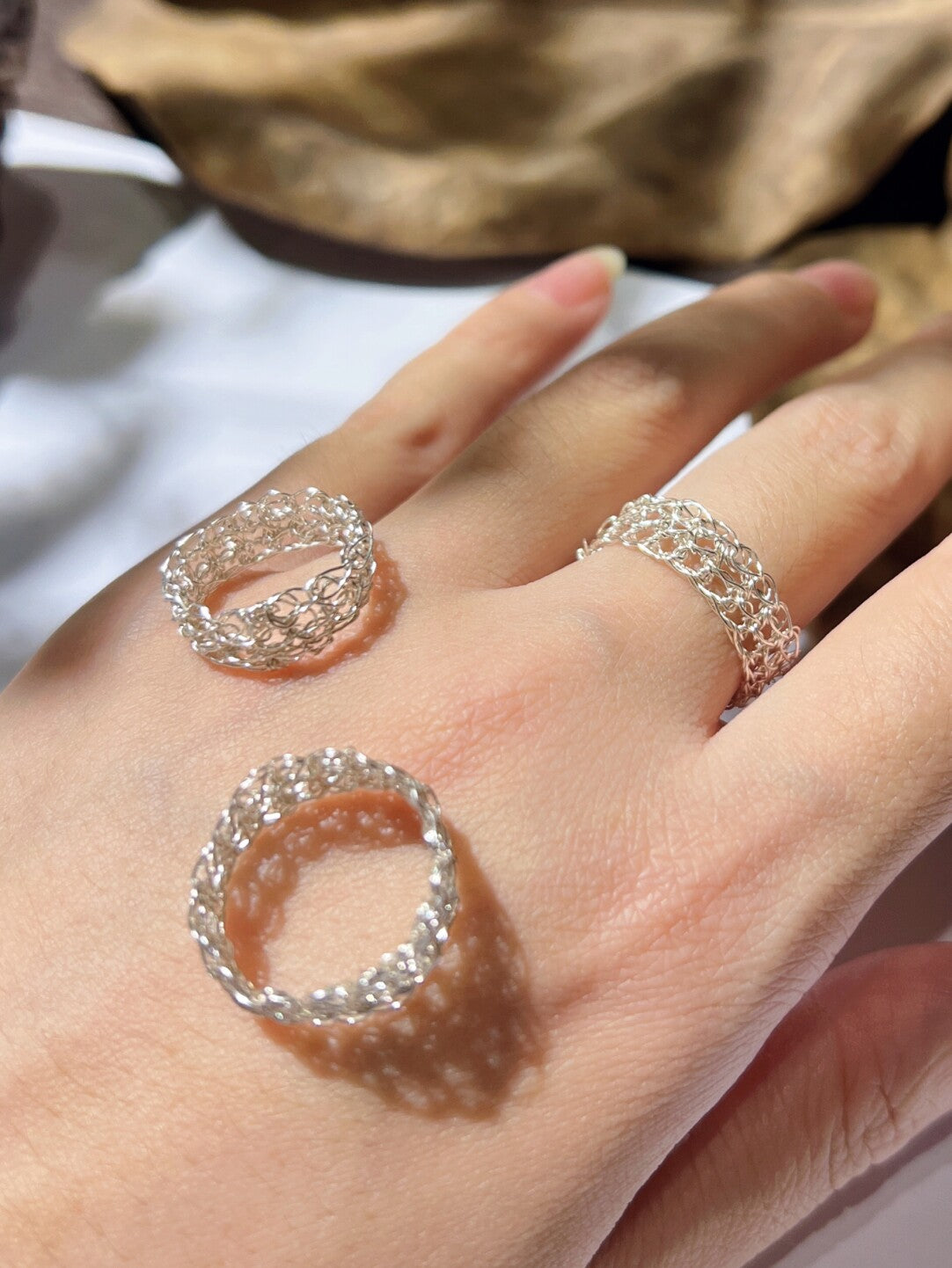 Lunar Lace Ring,Lumivault.
