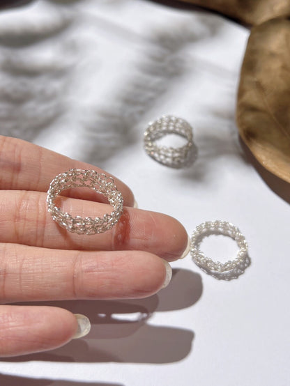 Lunar Lace Ring