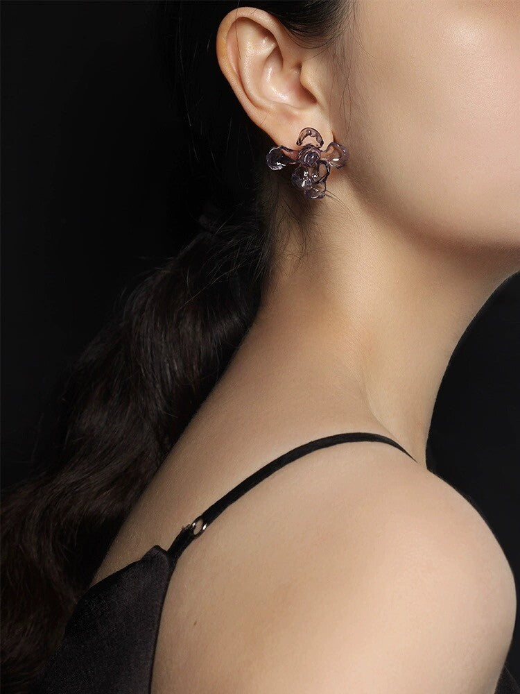 Magnolia Tassel Earrings,Lumivault.