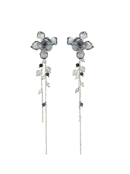 Magnolia Tassel Earrings - Lumivault