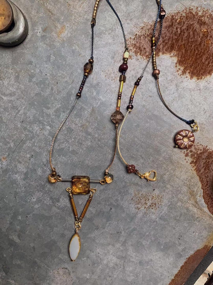 Medea Beaded Stacking Necklace