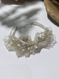Metal Woven Petal Bracelet,Lumivault.