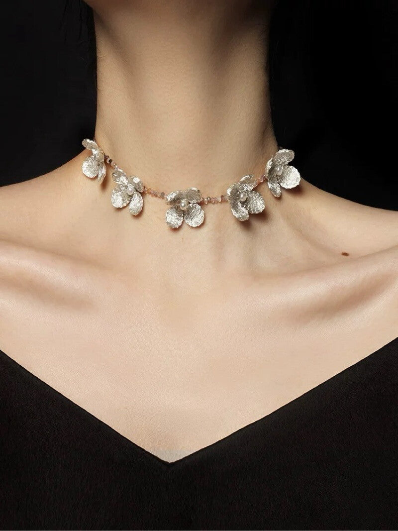 Mock Orange Necklace,Lumivault.