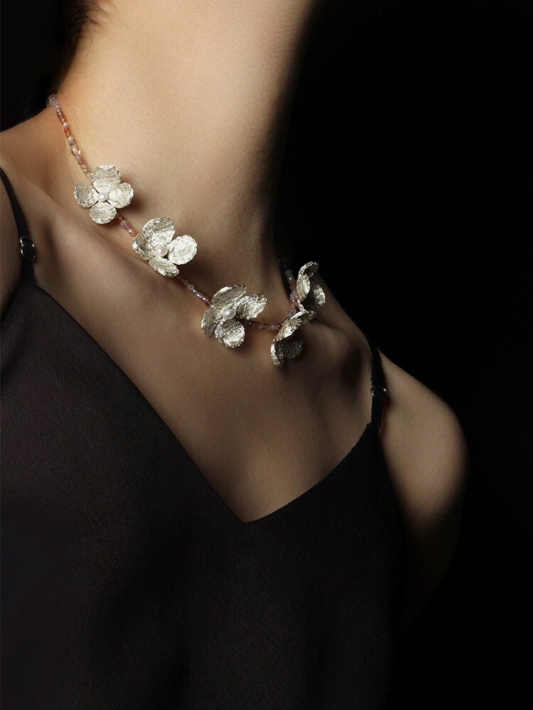 Mock Orange Necklace,Lumivault.