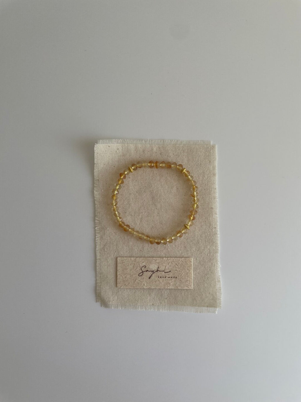 Moon & Stars Natural Crystal Beaded Bracelet,Lumivault.