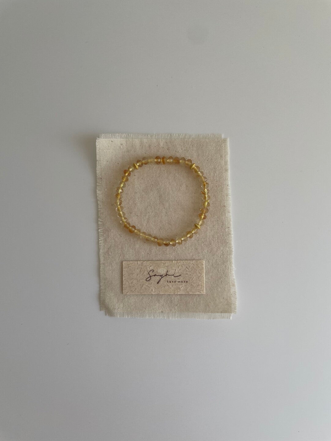 Moon & Stars Natural Crystal Beaded Bracelet,Lumivault.