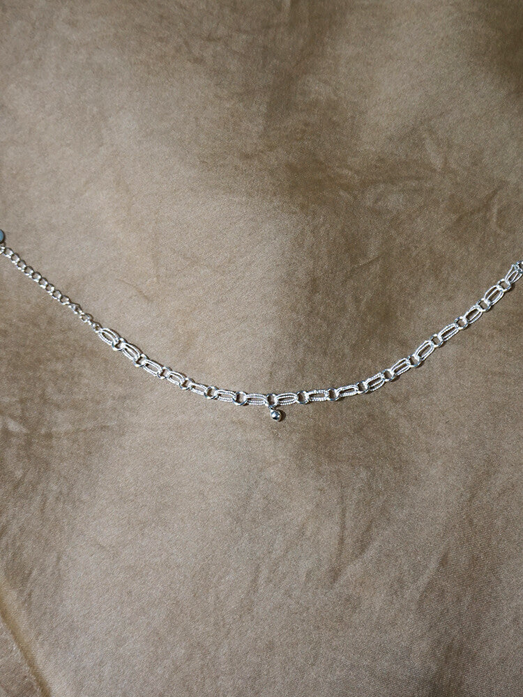 Morning Dew Raindrop Silver Filigree Bracelet,Lumivault.
