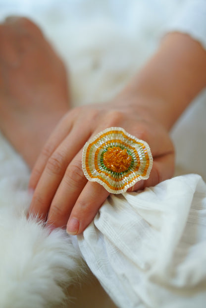 Handmade Vacation Seed Beaded Earrings