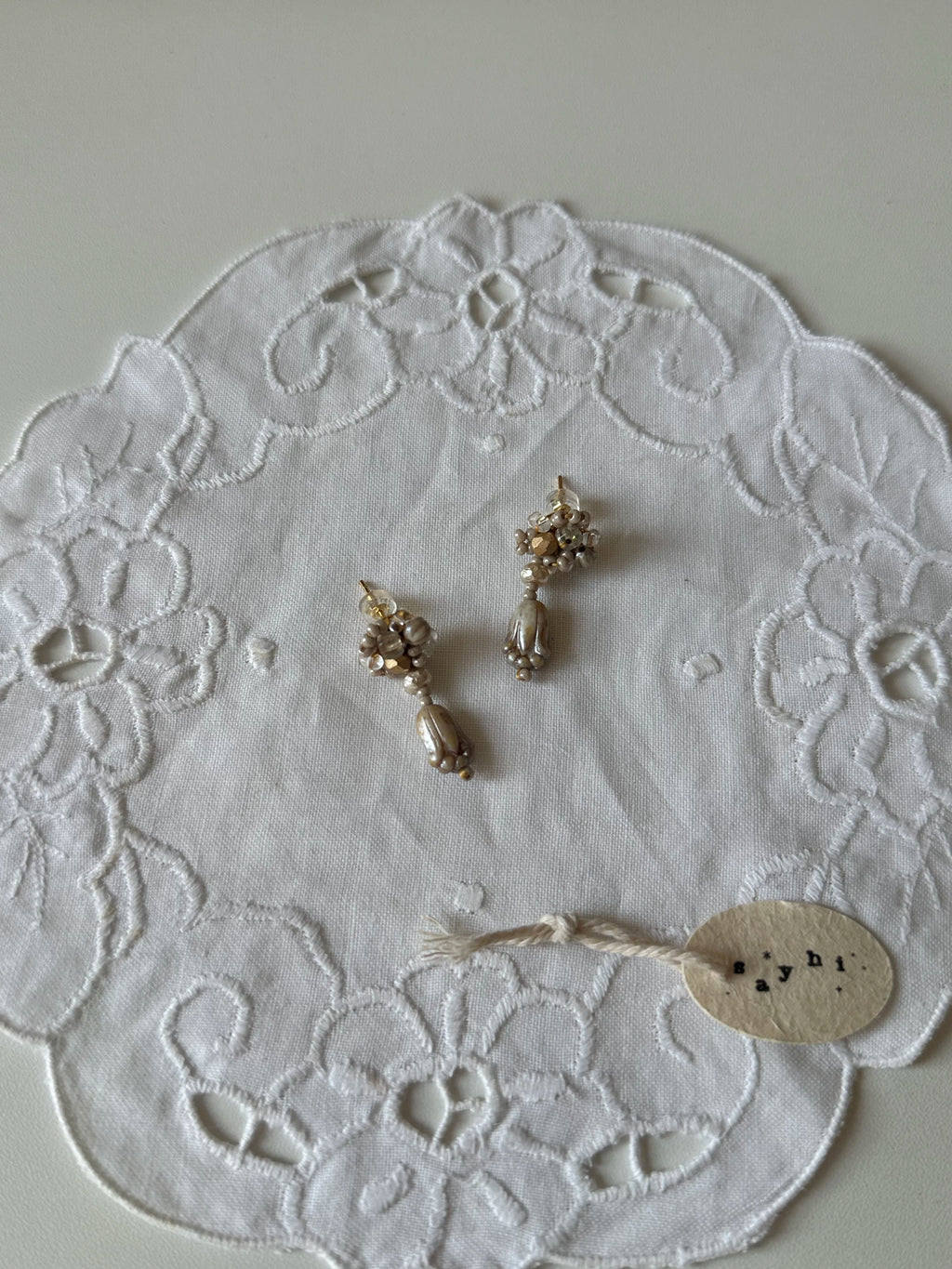 Vintage Mist Valley Wind Chime Earrings - Lumivault