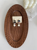 Artistic Shell Drop Earrings
