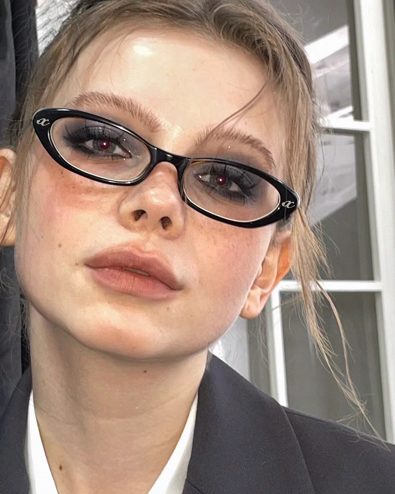 Stylish TR Cat-Eye Eyeglasses - Lumivault