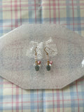 Spring Lily of the Valley Floral Earrings - Lumivault
