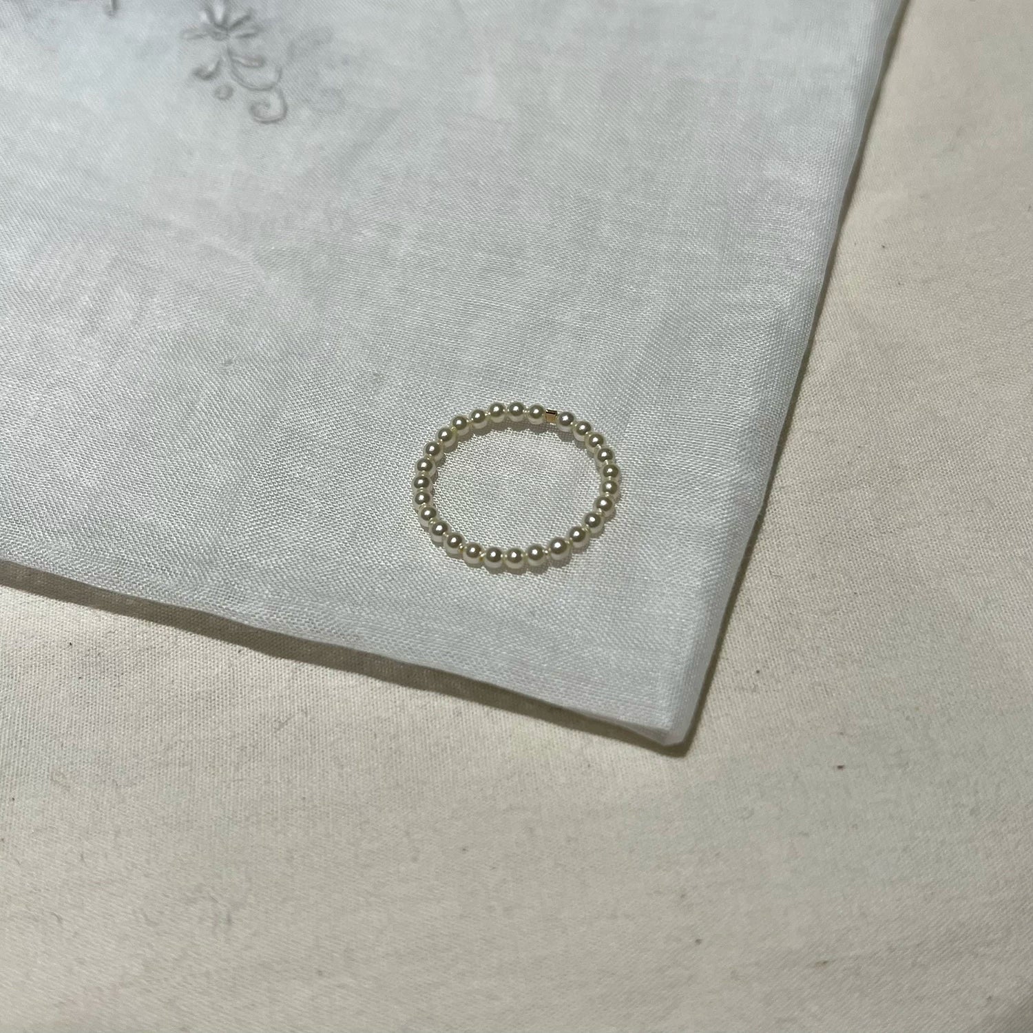 Pearl Plain Ring,54mm inner diameter [plain ring],Lumivault.