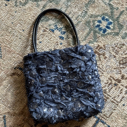Vintage Sequin Hollow Evening Bag - Lumivault