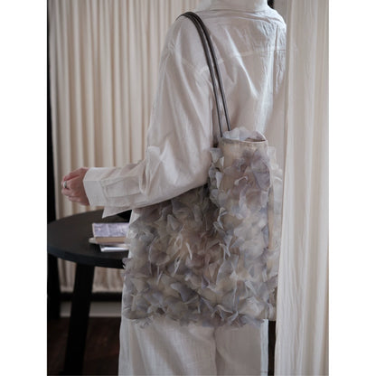 Fleur Bloom Canvas Shoulder Bag - Lumivault