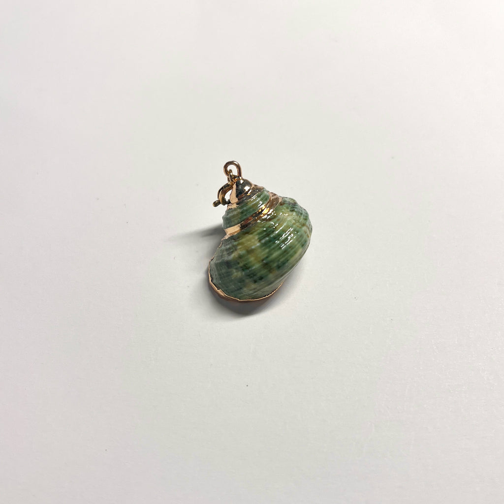 Vintage Baroque Pearl Seashell Necklace,Pendant k,Lumivault.