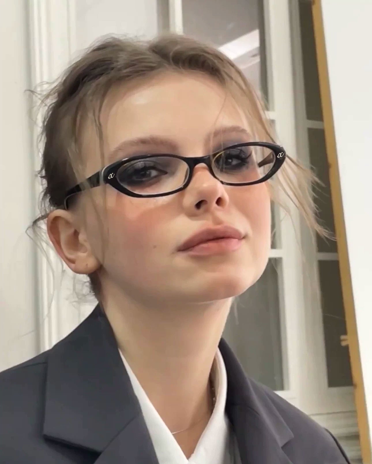 Stylish TR Cat-Eye Eyeglasses - Lumivault