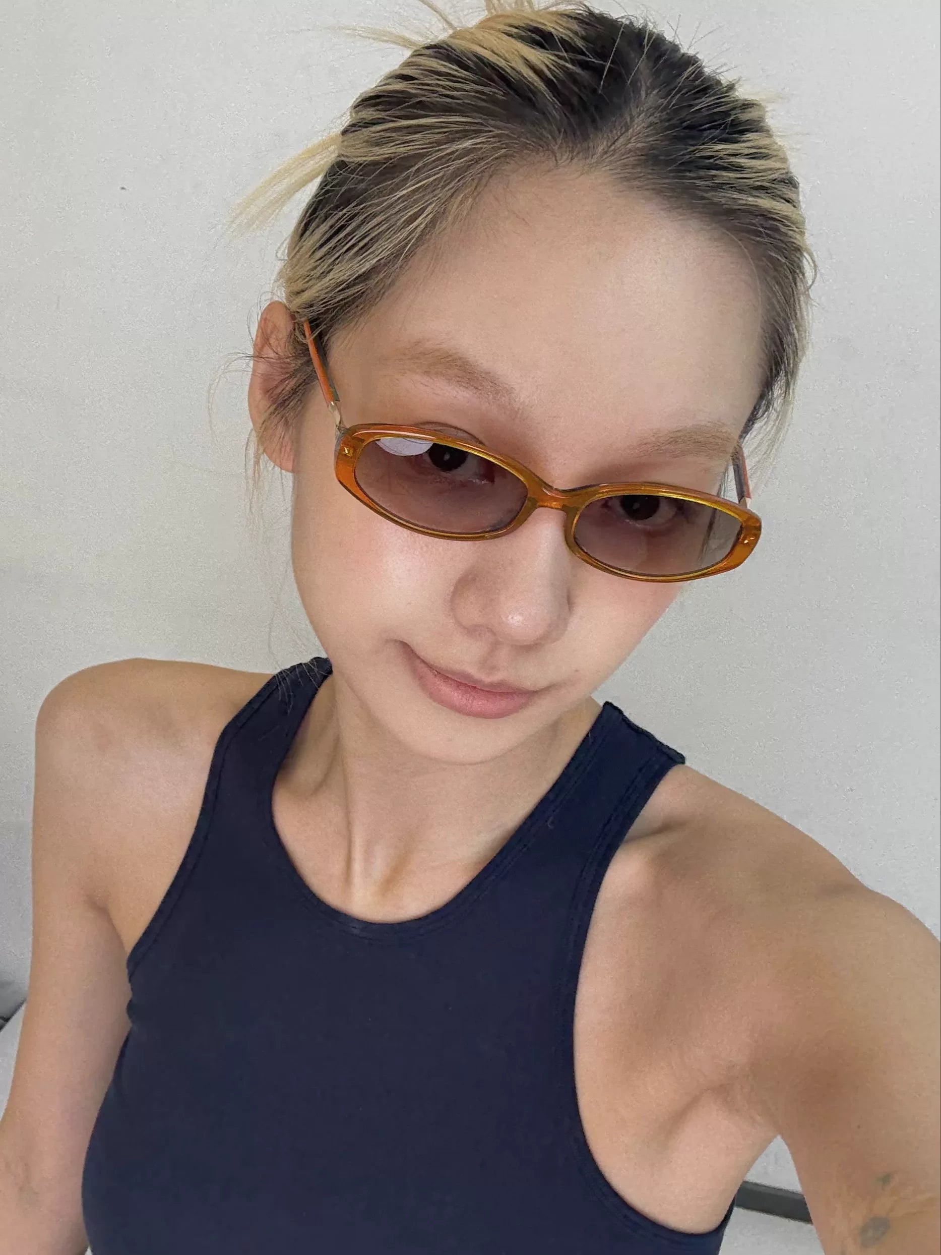 Y2K Oval Acetate Sunglasses - Lumivault