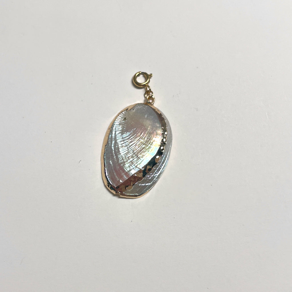 Vintage Baroque Pearl Seashell Necklace,Pendant d,Lumivault.
