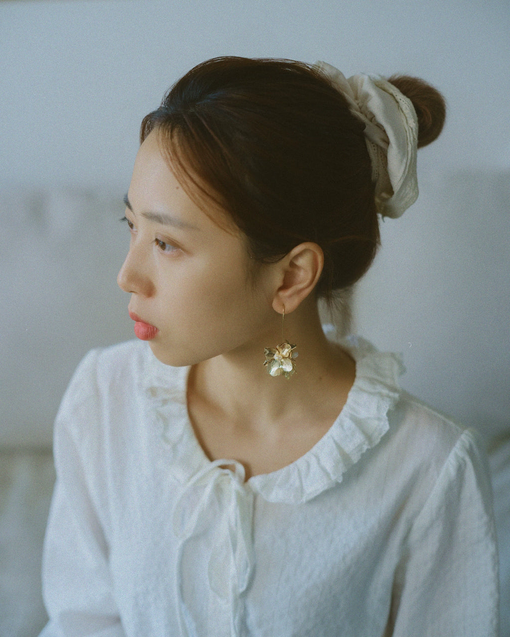 Vacation Metal Flower Earrings