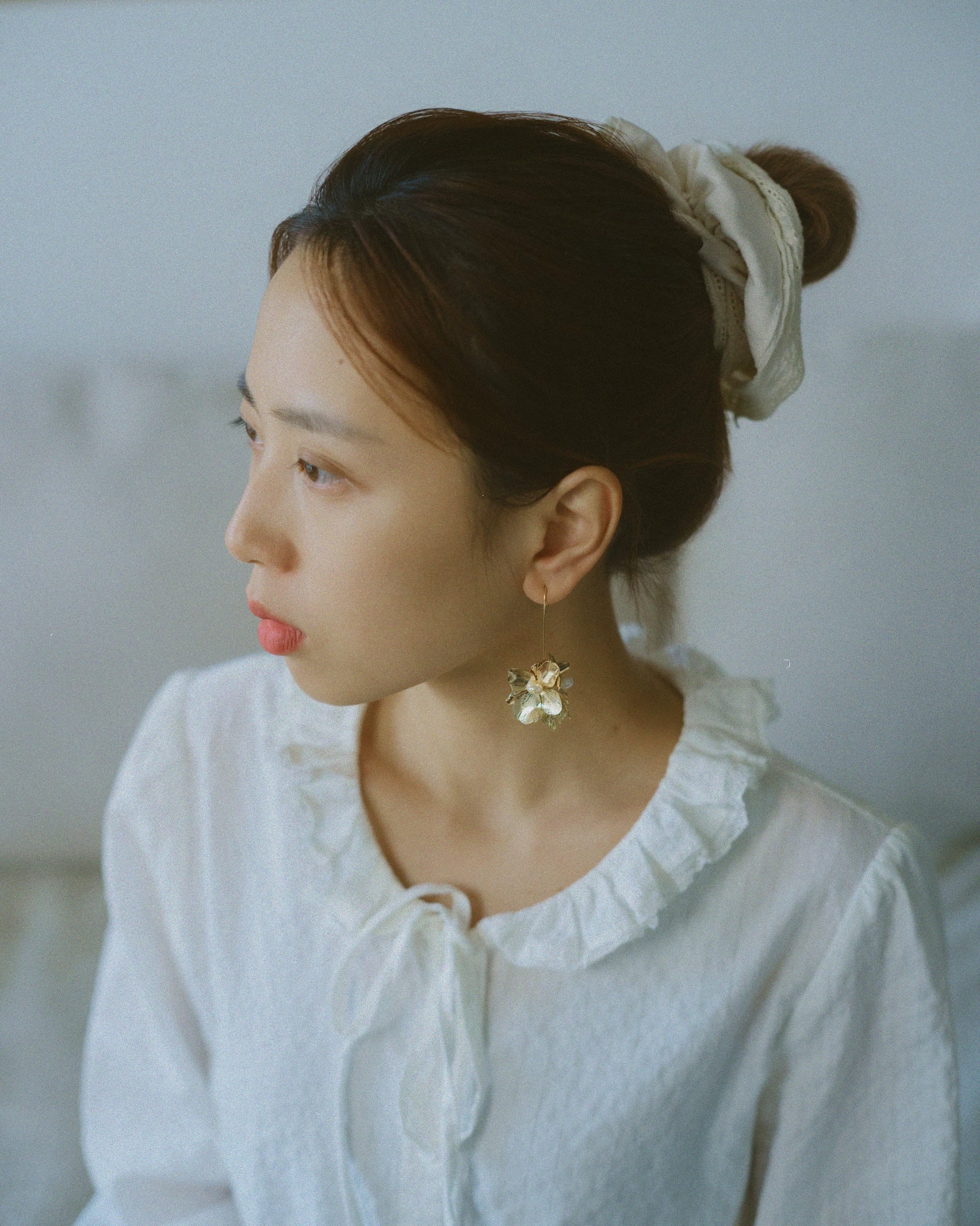 Vacation Metal Flower Earrings