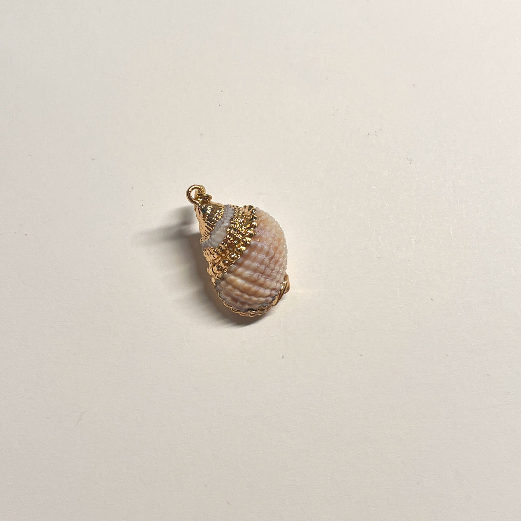 Vintage Baroque Pearl Seashell Necklace,Pendant i,Lumivault.