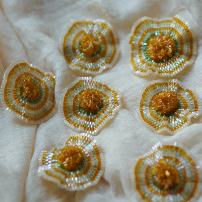 Handmade Vacation Seed Beaded Earrings