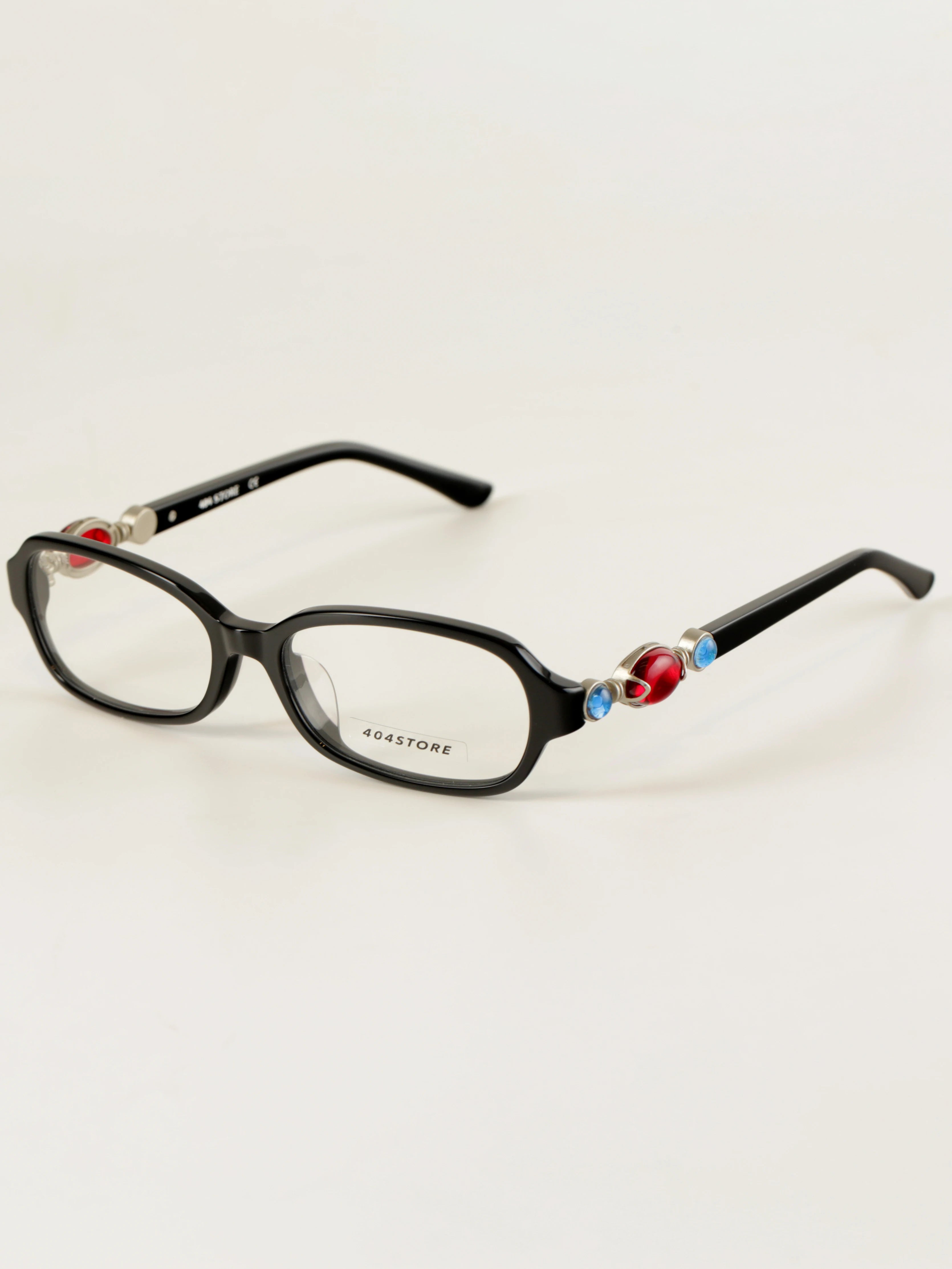 Retro Rouge Rectangular Glasses - Lumivault