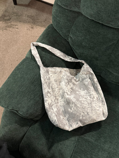 Vintage Jacquard Weave Shoulder Bag - Lumivault