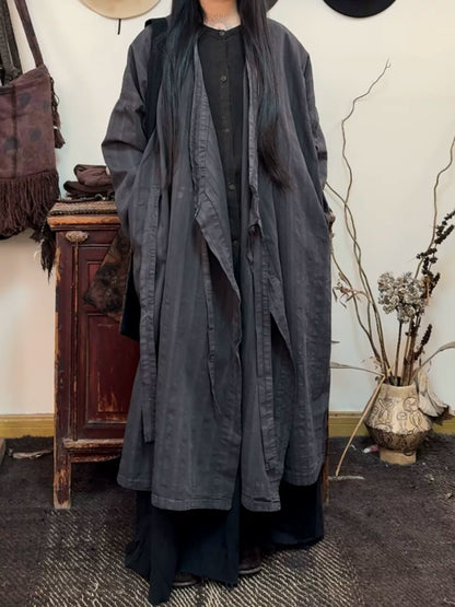 Worn Ash Linen Outerwear