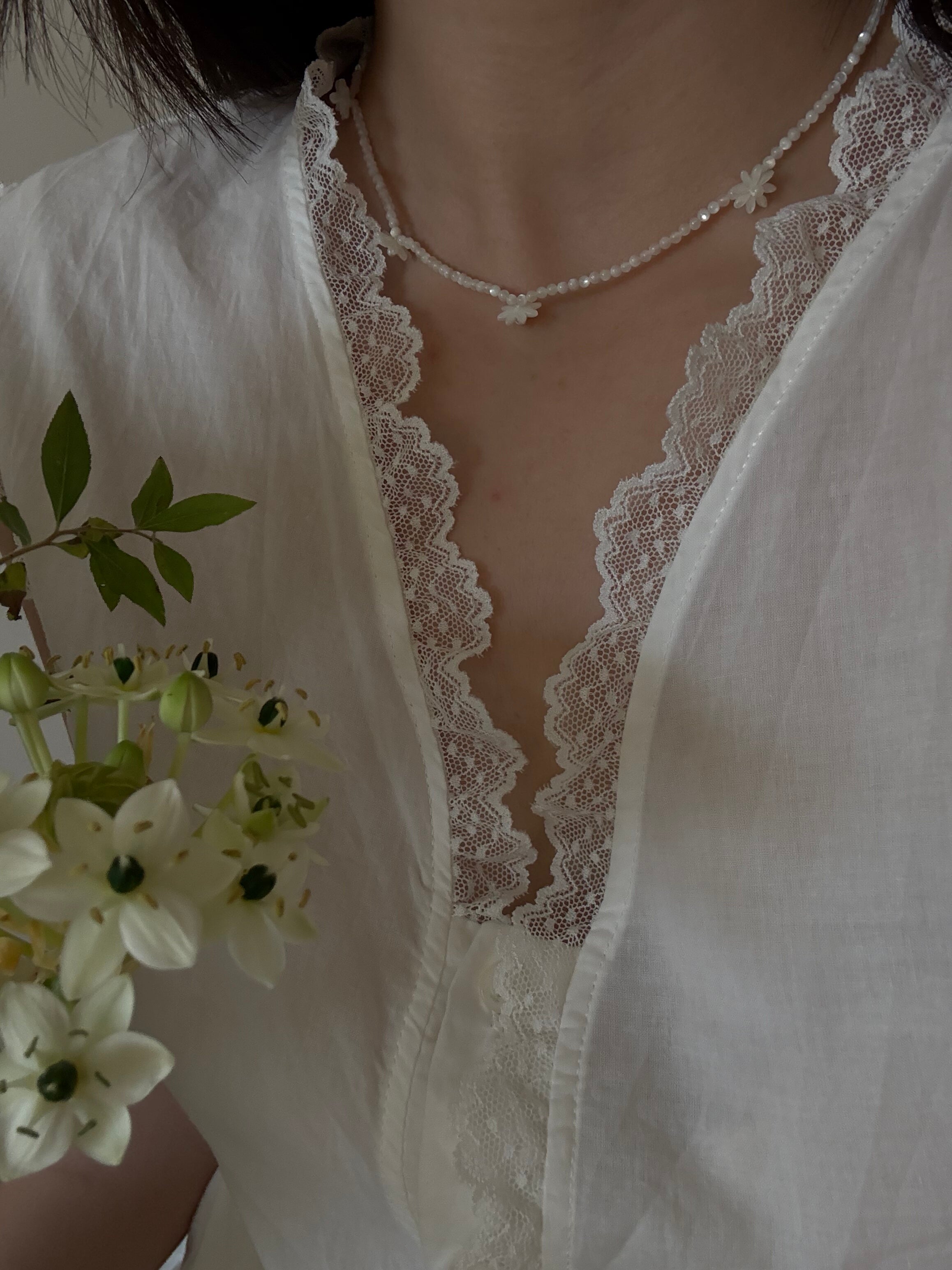Flower Room Necklace,Lumivault.
