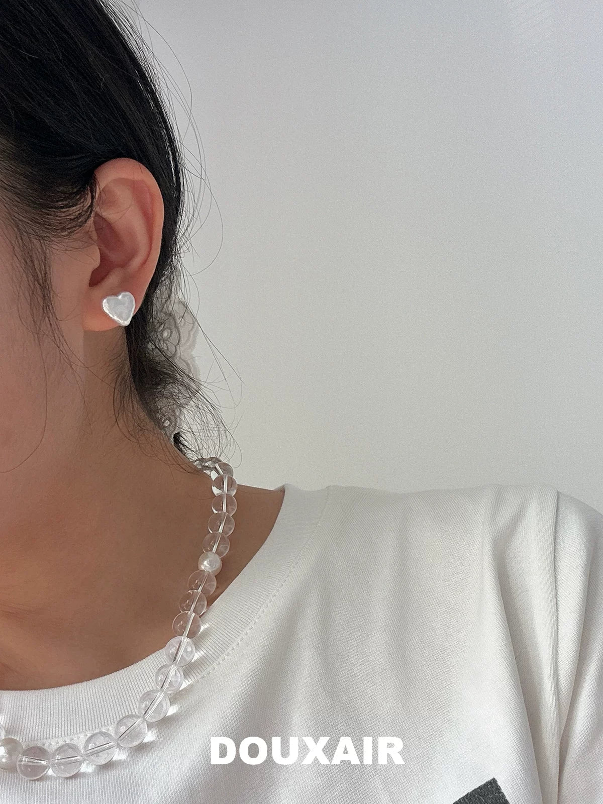 Cute Baroque Pearl Stud Earrings,Lumivault.