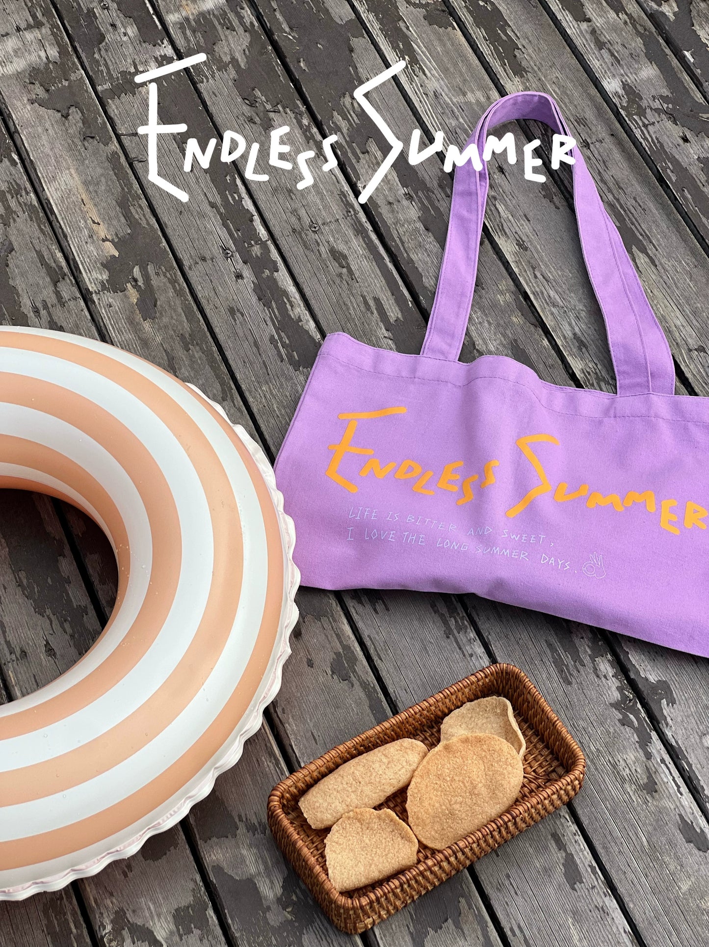 Endless Summer Contrast Canvas Shoulder Bag - Lumivault