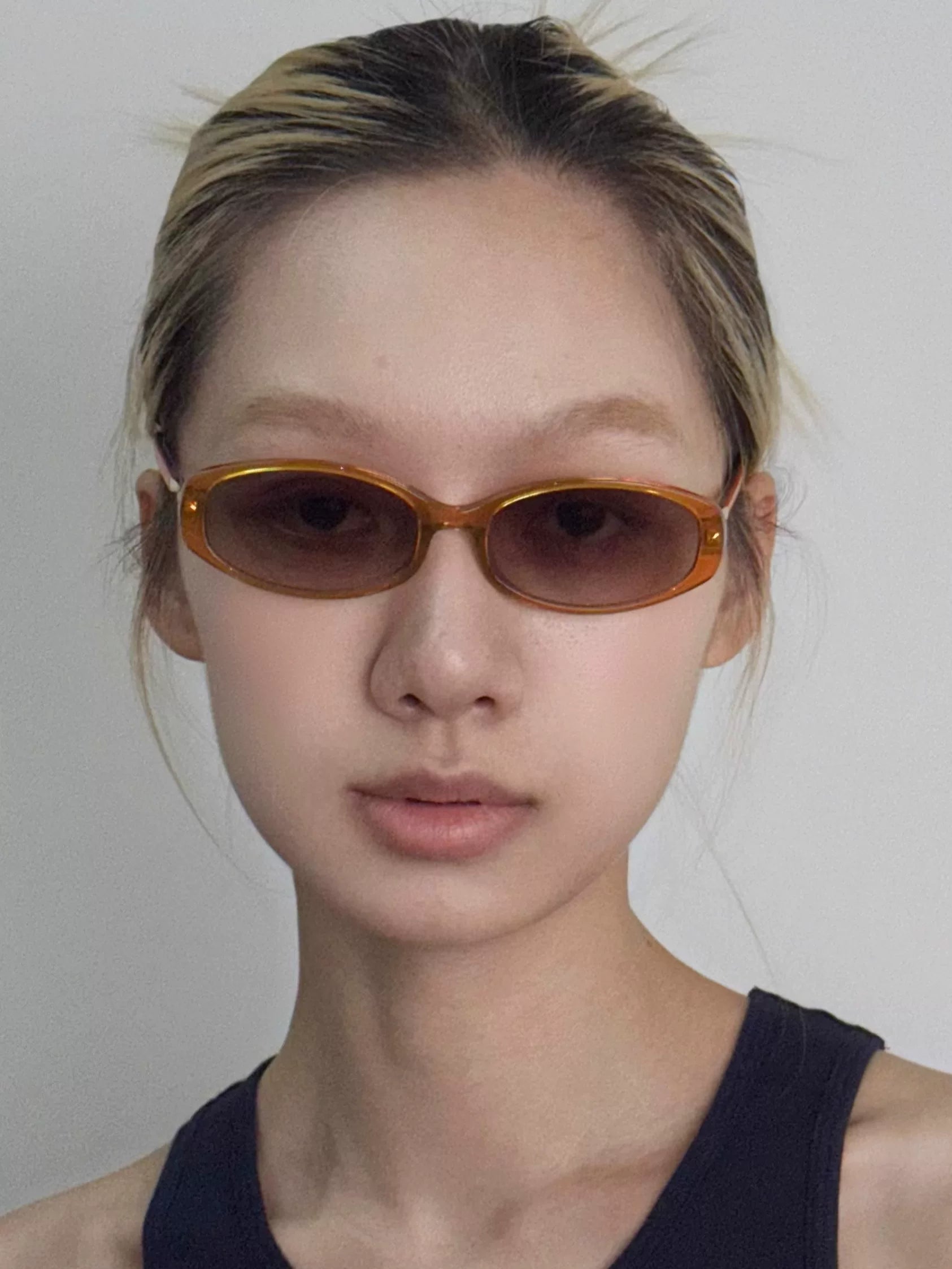 Y2K Oval Acetate Sunglasses - Lumivault