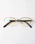 Semi-rimless Cat-eye Eyeglasses - Lumivault