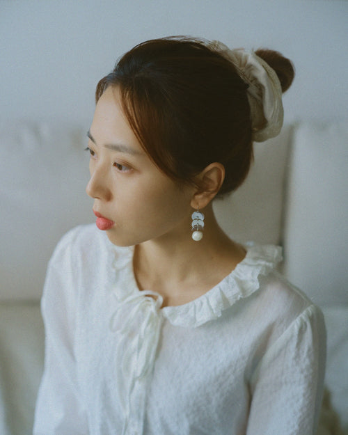 Artistic Shell Drop Earrings
