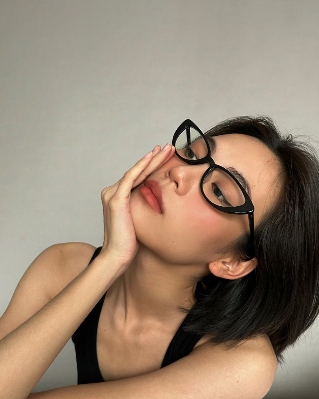 Vintage Cat-eye Anti-Blue Eyeglasses - Lumivault