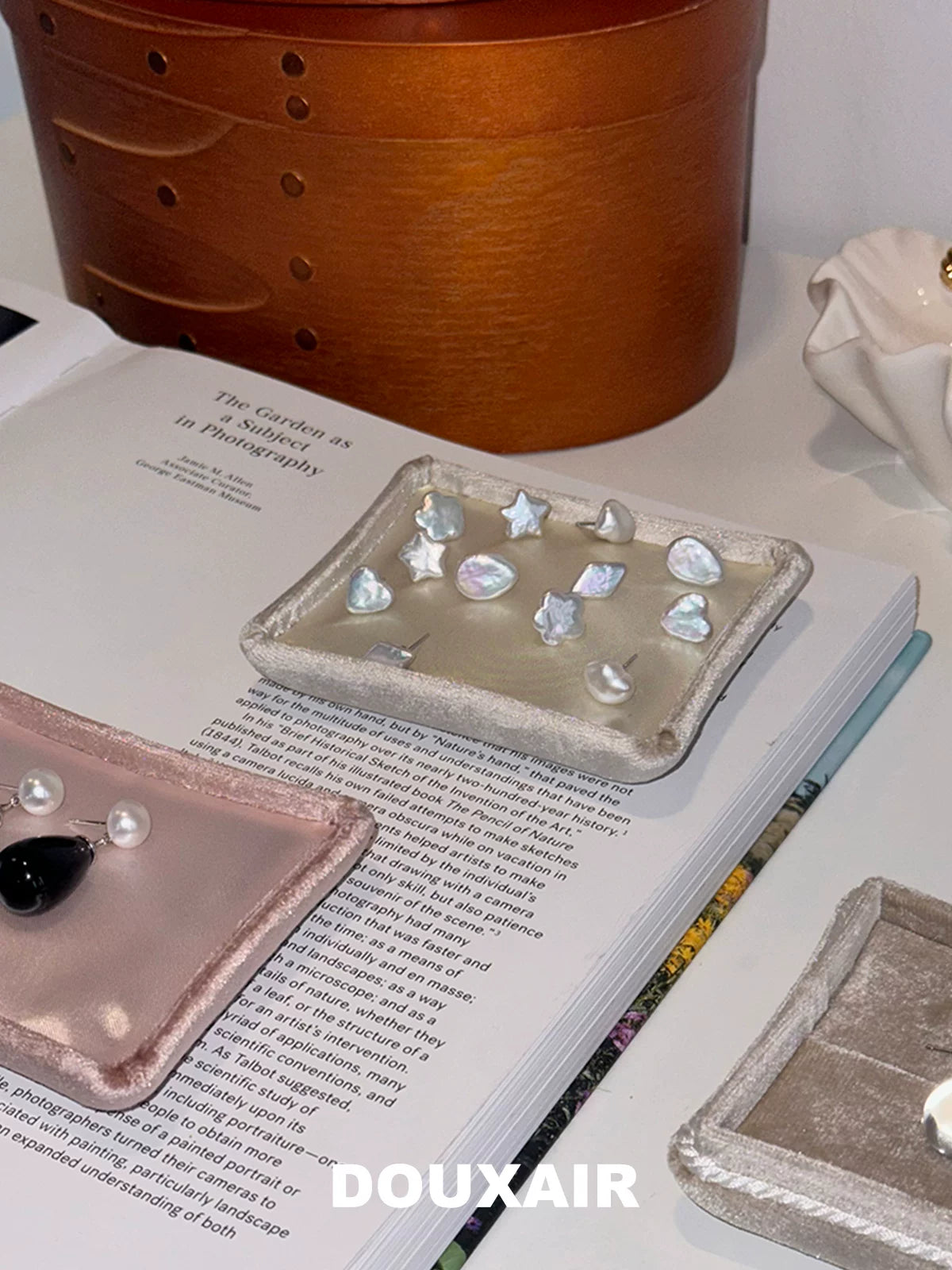 Cute Baroque Pearl Stud Earrings,Lumivault.