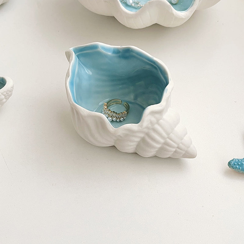 Ocean Ceramic Jewelry Storage