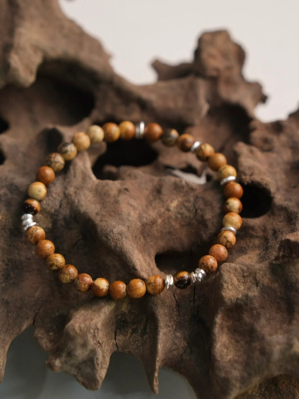Over the Hills Beaded Bracelet,Lumivault.