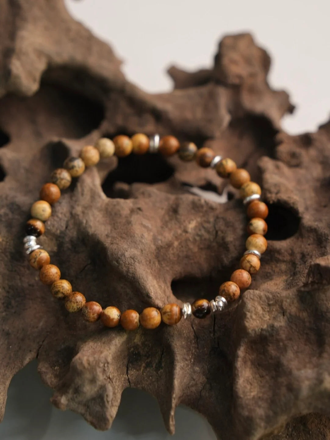 Over the Hills Beaded Bracelet,Lumivault.