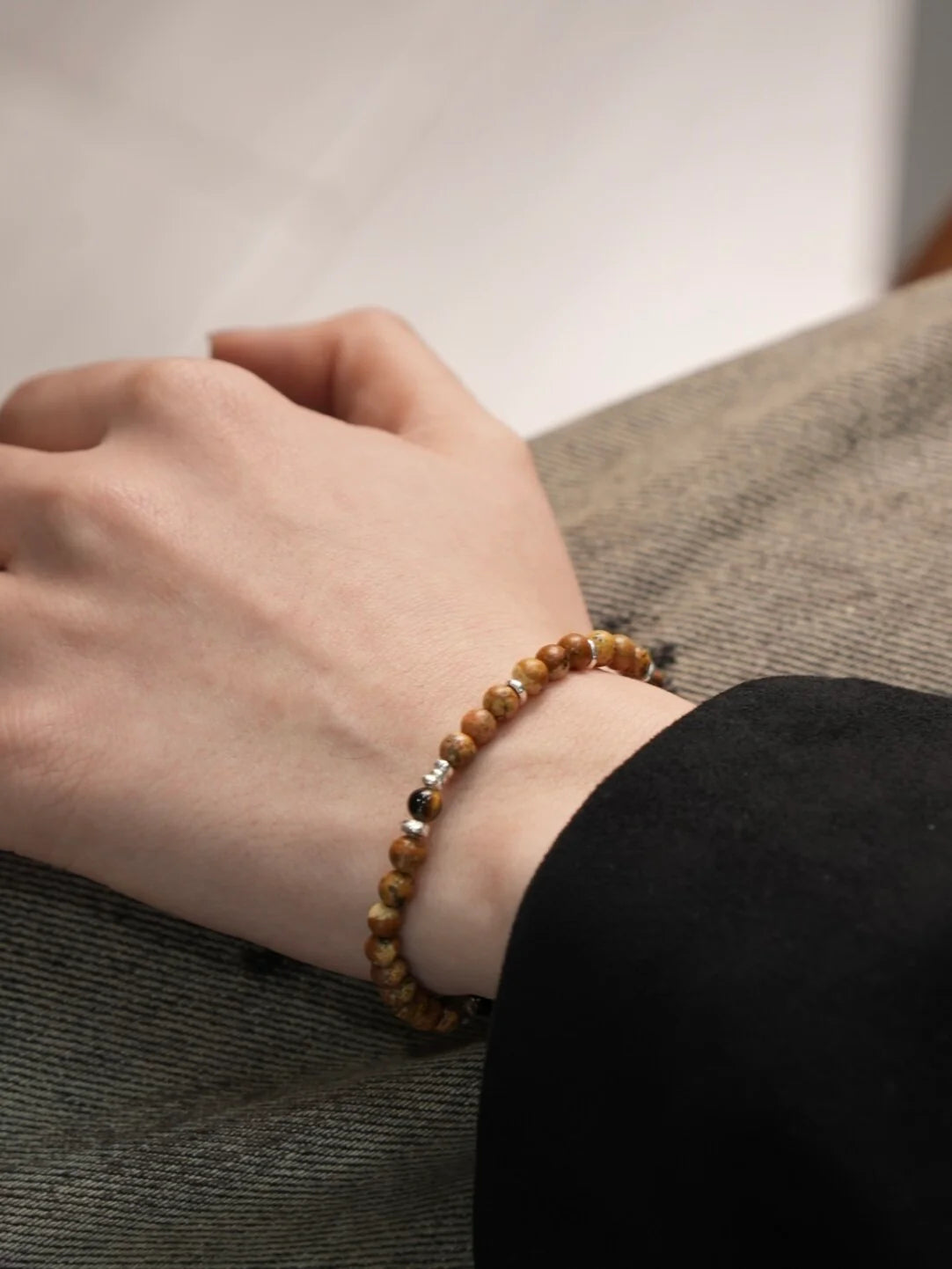 Over the Hills Beaded Bracelet,Lumivault.