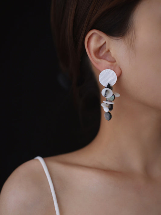 Pearl Beaded Earrings - Lumivault