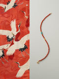Persimmon South Red Turquoise Bracelet,Lumivault.