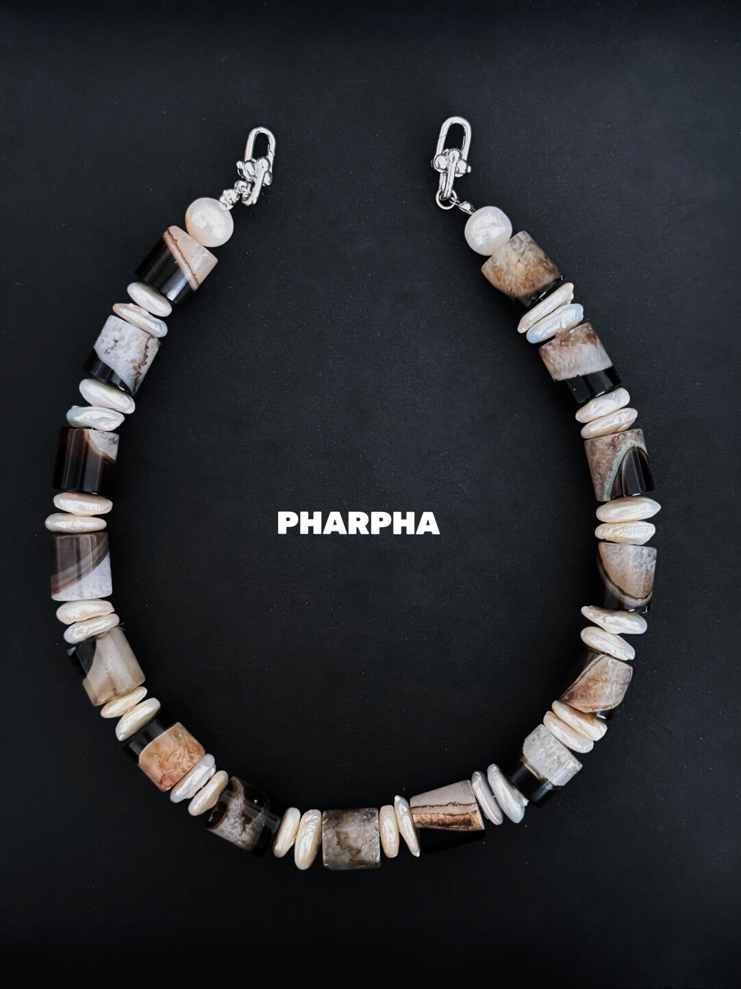 Pharpha Baroque Pearl Necklace,Lumivault.