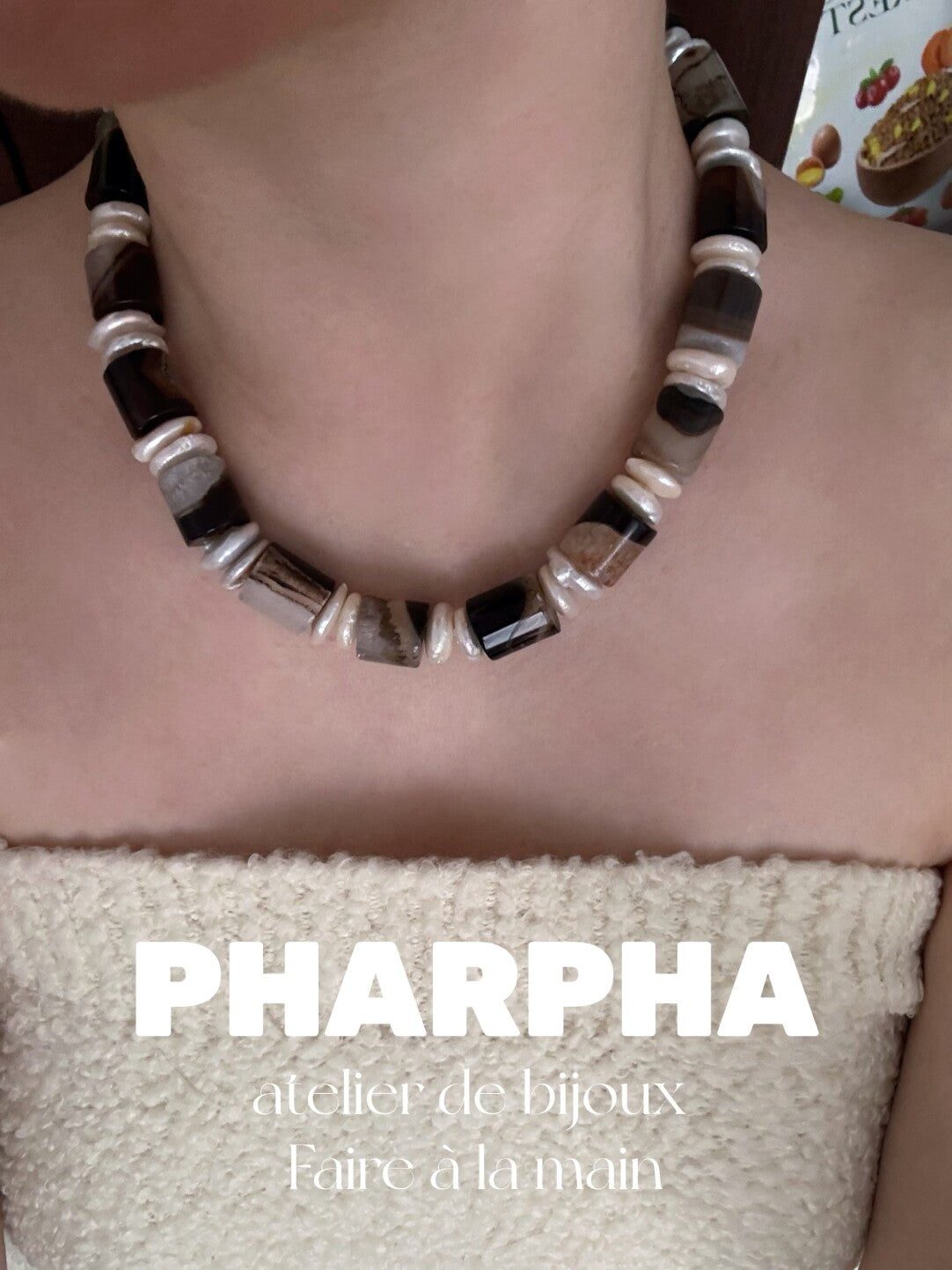 Pharpha Baroque Pearl Necklace,Lumivault.