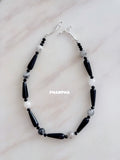 Pharpha Black & White Necklace,Lumivault.
