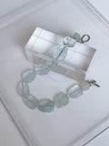 Pharpha Natural Mint Green Quartz Necklace,Lumivault.