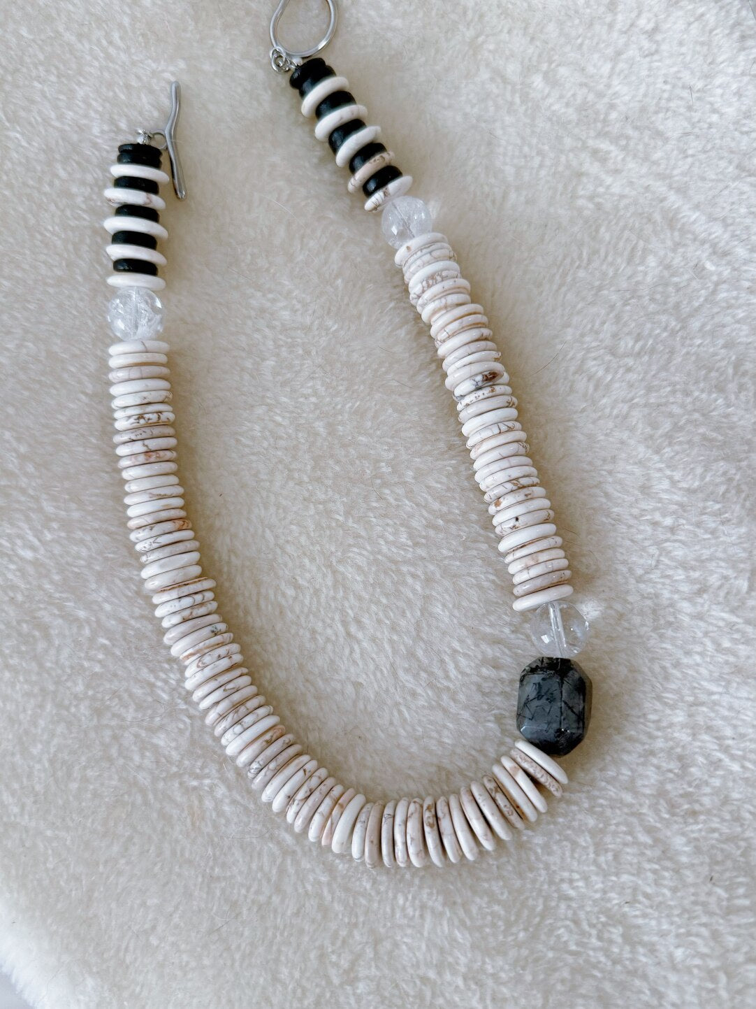 Pharpha Turquoise Crystal Necklace,Lumivault.